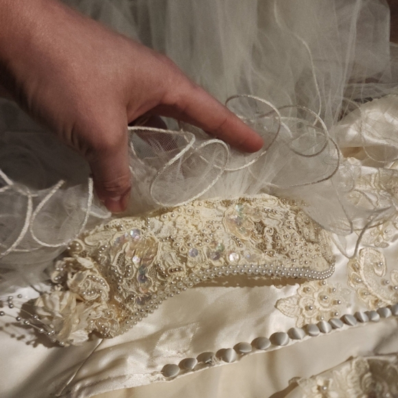 My fair bride vintage wedding dress - Picture 10 of 10